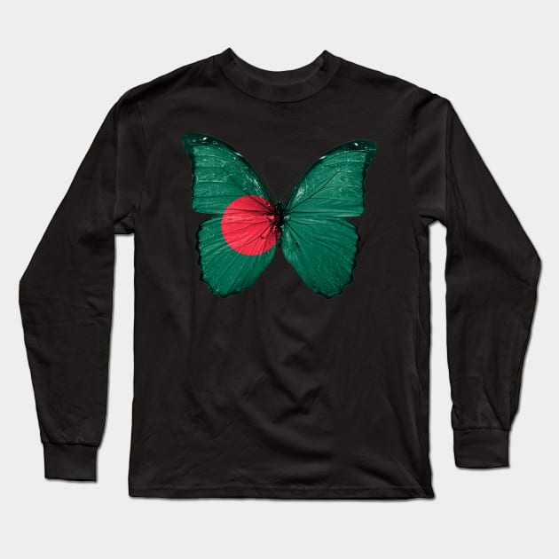 bangladesh Long Sleeve T-Shirt by daybeear